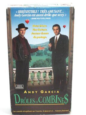 Droles De Combines/ Steal Big Steal Little (VHS)(French) Tested Andy Garcia
